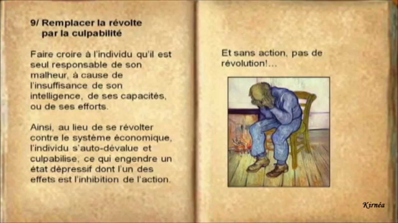 Les 10 Strategies De Manipulation De Masse Selon Noam Chomsky