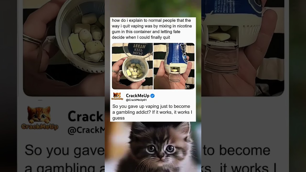 how i quit vaping with gambling luck 💀 | funny memes | dank memes | viral memes