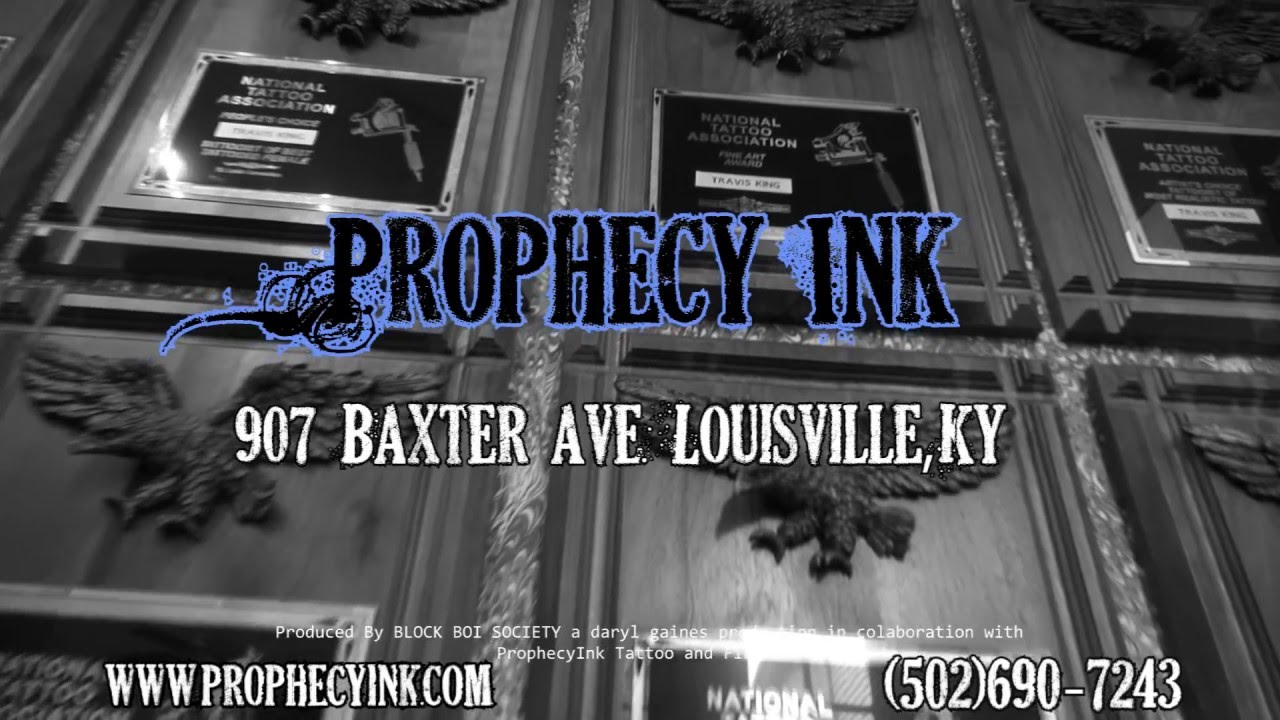 Prophecy Ink Tattoo & Fine Art Gallery (Louisville, KY) YouTube