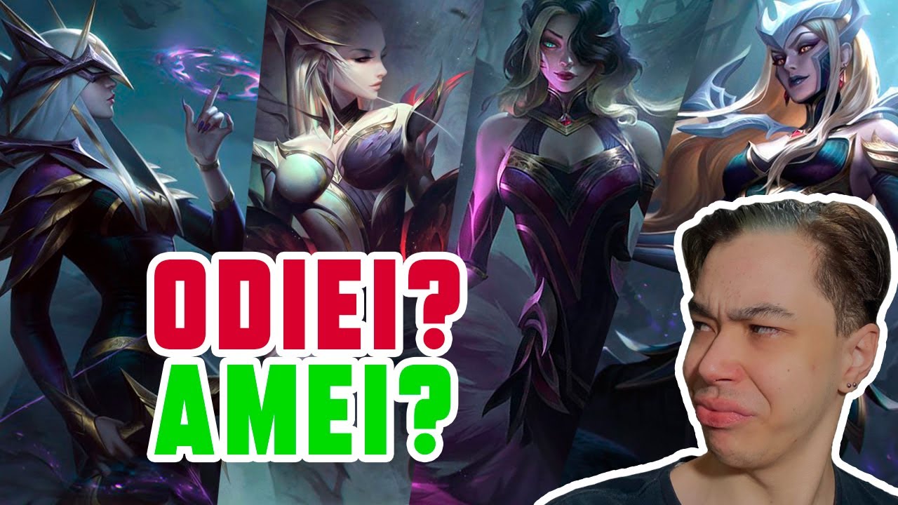 LoL: Novas skins Congregação das Bruxas são reveladas para Ashe, Evelynn,  Ahri e mais - Vídeo Dailymotion