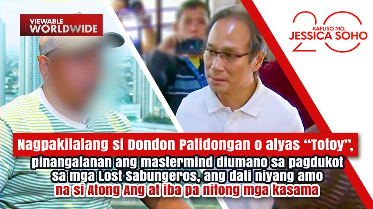 Mastermind diumano sa pagdukot sa Lost Sabungeros, pinangalanan na | Kapuso Mo, Jessica Soho