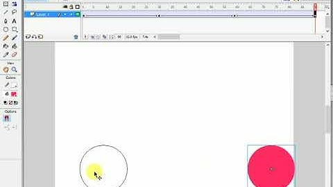 how to create motion tween in macromedia flash 8