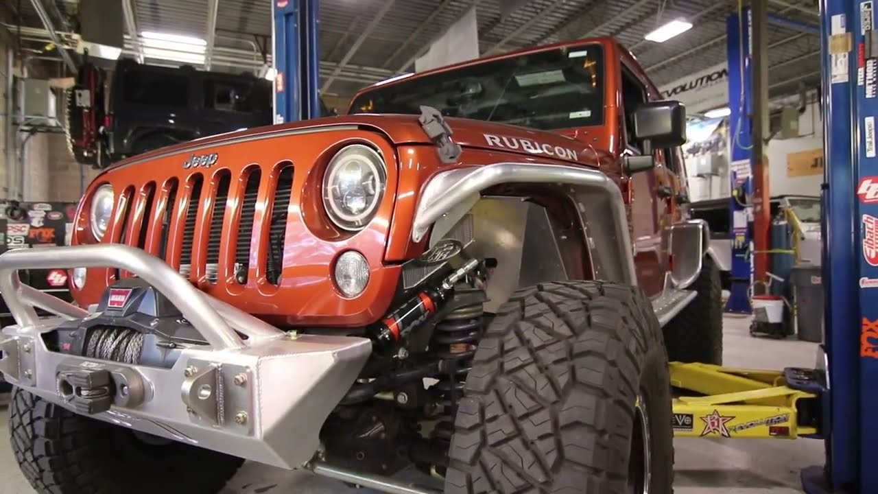 Trail Jeeps + FOX Performance Elite 2.5's Adjustable Shocks