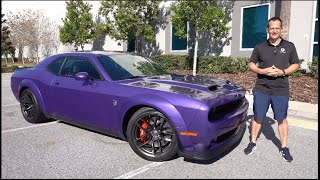 Is the 2023 Dodge Challenger Hellcat Jailbreak the KING of 6-speed manual Muscle Cars?