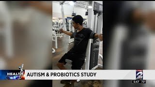 Study looking at affects of probiotics on those with autism