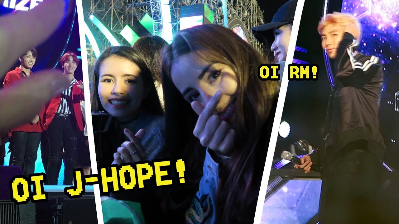 KWF 2017 - BTS, TWICE, NCT 127, Monsta X, Ailee, Astro | BTS interagiu com a gente!