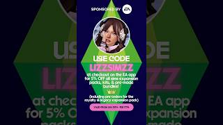 Use code LIZZSIMZZ for 5% OFF! 💚 #EAPartner #sims4 #thesims #thesims4