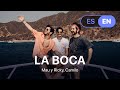 Mau y Ricky, Camilo - La Boca  (Lyrics / Letra English &amp; Spanish)