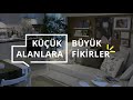 KÜÇÜK ALANLARA BÜYÜK FİKİRLER – 35 m² EV