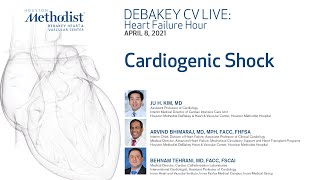 Cardiogenic Shock (Ju H. Kim, MD; Arvind Bhimaraj, MD; Behnam Tehrani, MD) April 8, 2021