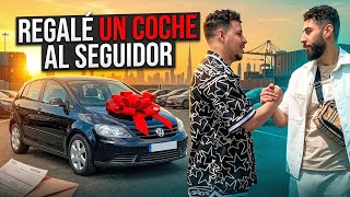 Le regalo un coche a un suscriptor