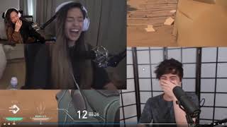 Valkyrae doing reddit recap