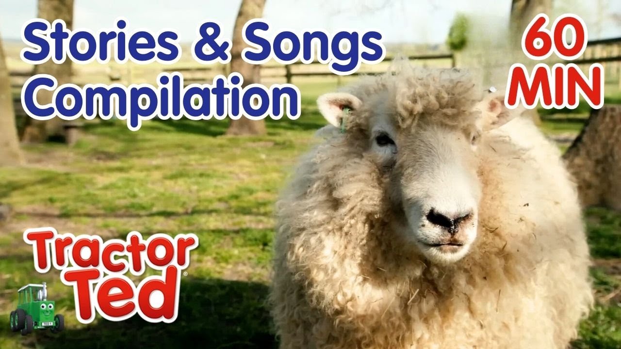 Истории и песни про Трактора Теда для детей 🚜🎵 | Веселье и обучение на ферме