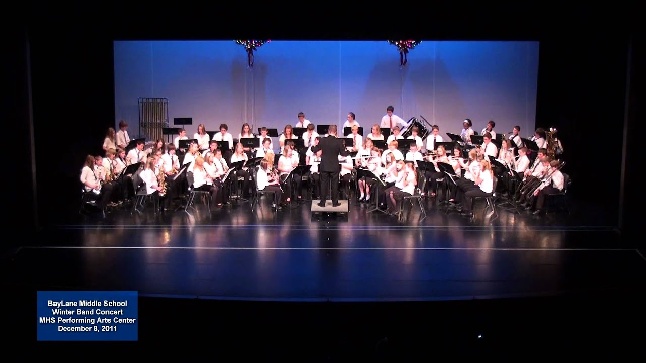 2012 Bay Lane Middle School Band - Arrival at Normandy