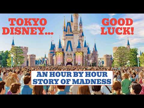 Attempting TOKYO DISNEY in 1 DAY = Madness! 😅 Disney Travel Vlog