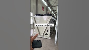 Mining container #btc #containers #hydrocooling #miner #miningcontainer