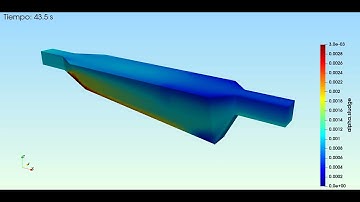 Simulation of sand traps for an irrigation network- Simulación 3D de un desarenador - OpenFOAM-  CFD
