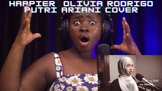 PUTRI ARIANI - Happier - Olivia Rodrigo (Cover) | REACTON!!