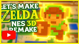 Let’s Make Zelda NES 3D Remake – Part 3: Graveyard & Armos 🎮🛠️