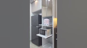 Thumbnail of SONG VIRAL JUST STOP FO A MINUTE 😍 #kitchenset #kitchensetaluminium #interior #furniture #shorts