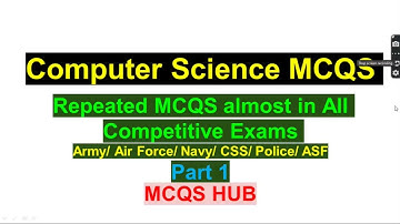 Most Repeated Computer Mcqs | Important Computer Mcqs | FPSC NTS PPSC ETEA Army Airforce Navy etc