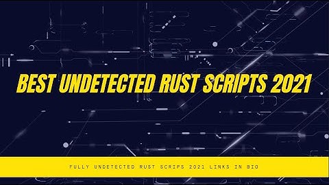 RUST PRIVATE UNDETECTED NO-RECOIL SCRIPTS! (WORKING 8/17/2021) ALL WEAPONS!