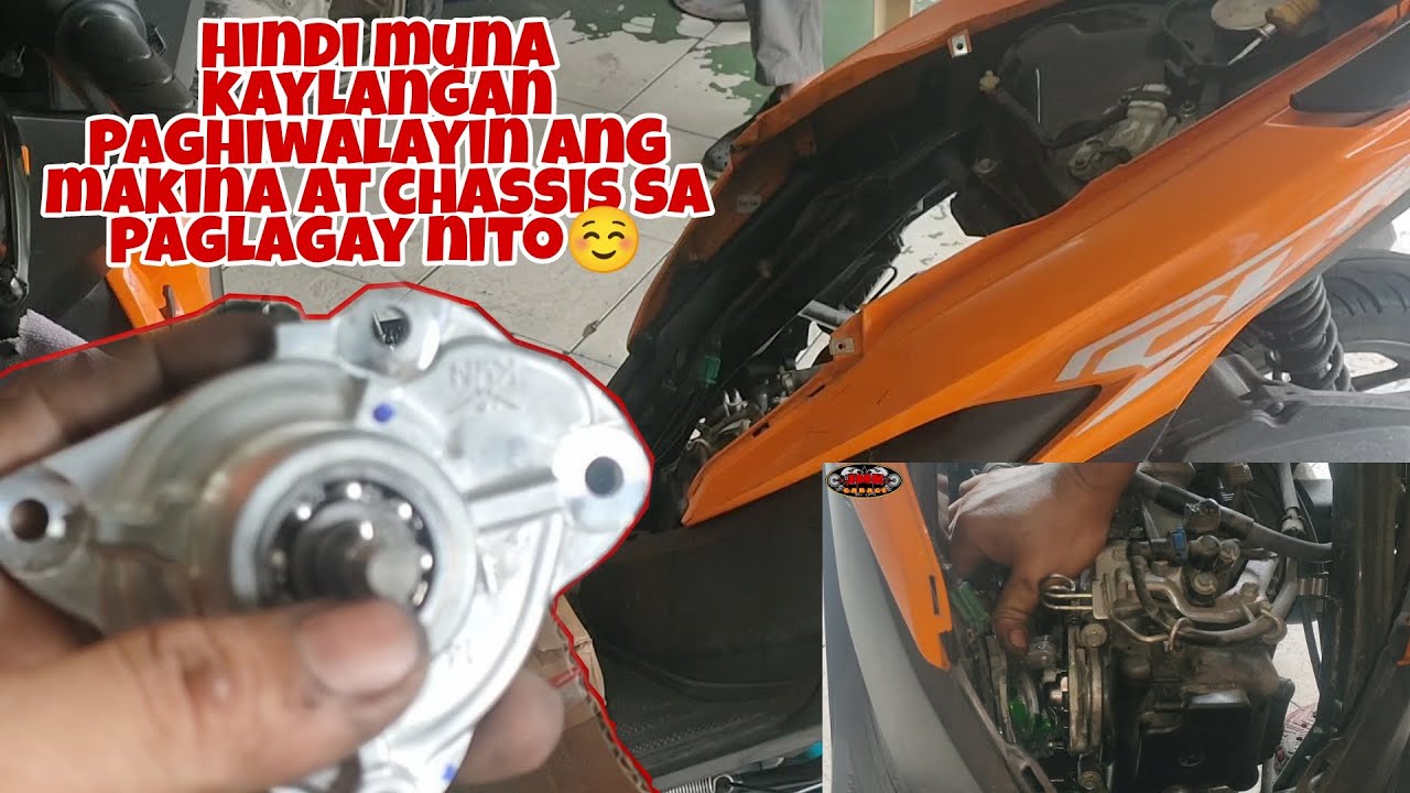 paano magpalit ng water-pump sa honda click |hindi muna kaylangan paghiwalayin ang makina at chassis