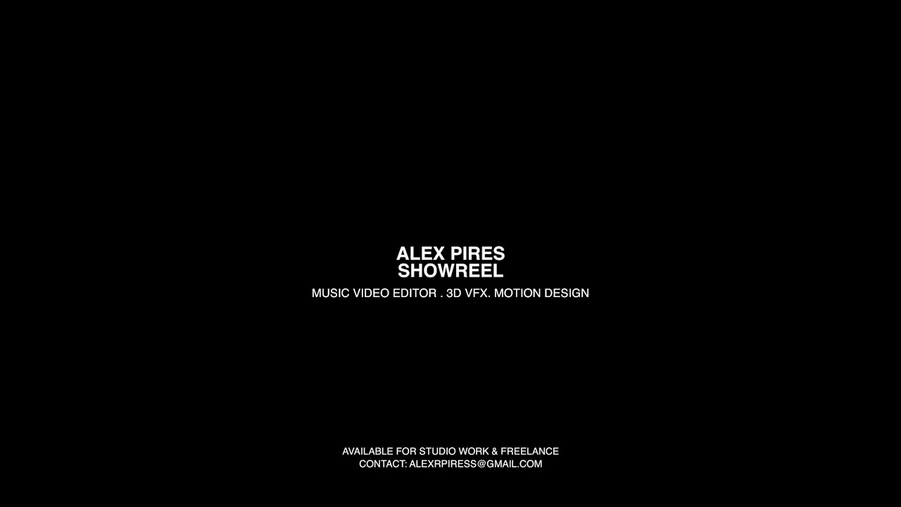 My 2025 Showreel