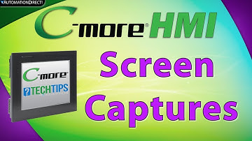 C-more HMI: Collecting Screen Captures from AutomationDirect