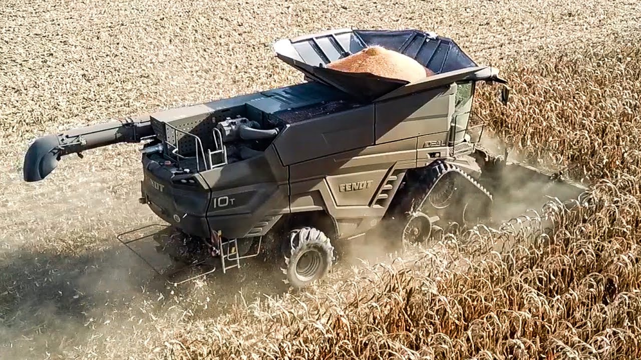 Fendt IDEAL 10T Mähdrescher Test-Drive (17.100 Liter Korntank und kein Lenkrad 😯)