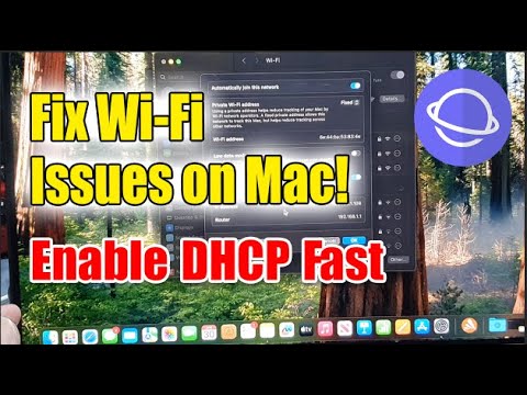 🌐 Set IP Address to DHCP on MacBook Pro/Air – Fix Network Issues Fast! | (macOS Sequoia)