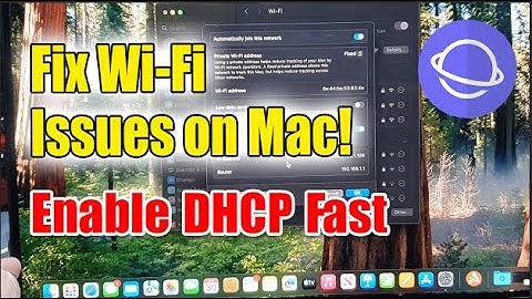 🌐 Set IP Address to DHCP on MacBook Pro/Air – Fix Network Issues Fast! | (macOS Sequoia)