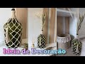 #DECORAÇÃO USANDO GARRAFA DE VIDRO #façavocêmesmo