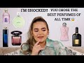 THE BEST PERFUMES OF ALL TIME...ACCORDING TO YOU! MY AUDIENCE'S BEST PICKS | PERFUME COLLECTION 2021