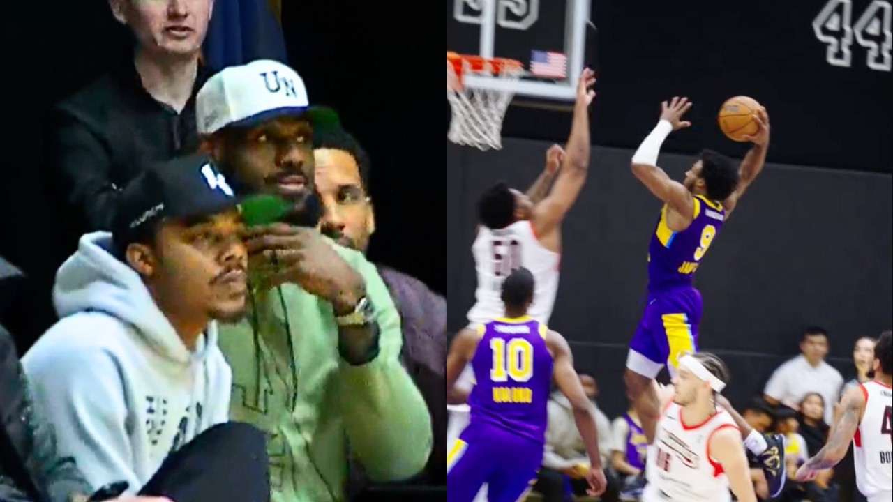 Bronny James SHINES With LeBron Like Poster DUNK 🔥 l Lakers vs Blazers Bronny James SHINES With LeBron Like Poster DUNK 🔥 l Lakers vs Blazers