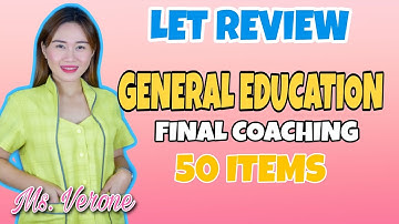 GENERAL EDUCATION LET | NEW CURRICULUM | DRILLS #1 | CRUZITTA | VE NEIL VLOGS