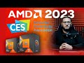 AMD taqdimoti CES 2023 yangi daxshat protsessorlar, yangi videokartalar video tahlil o'zbek tilida