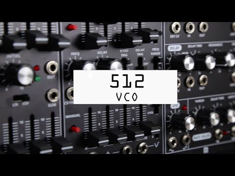 Using the Roland SYSTEM-500 modular series (VCO)