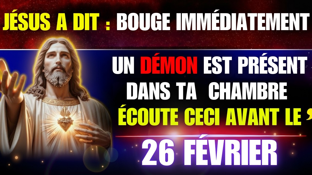 Dieu avertit : Dis cette prière maintenant, sinon… 🔴 | Msg de Dieu