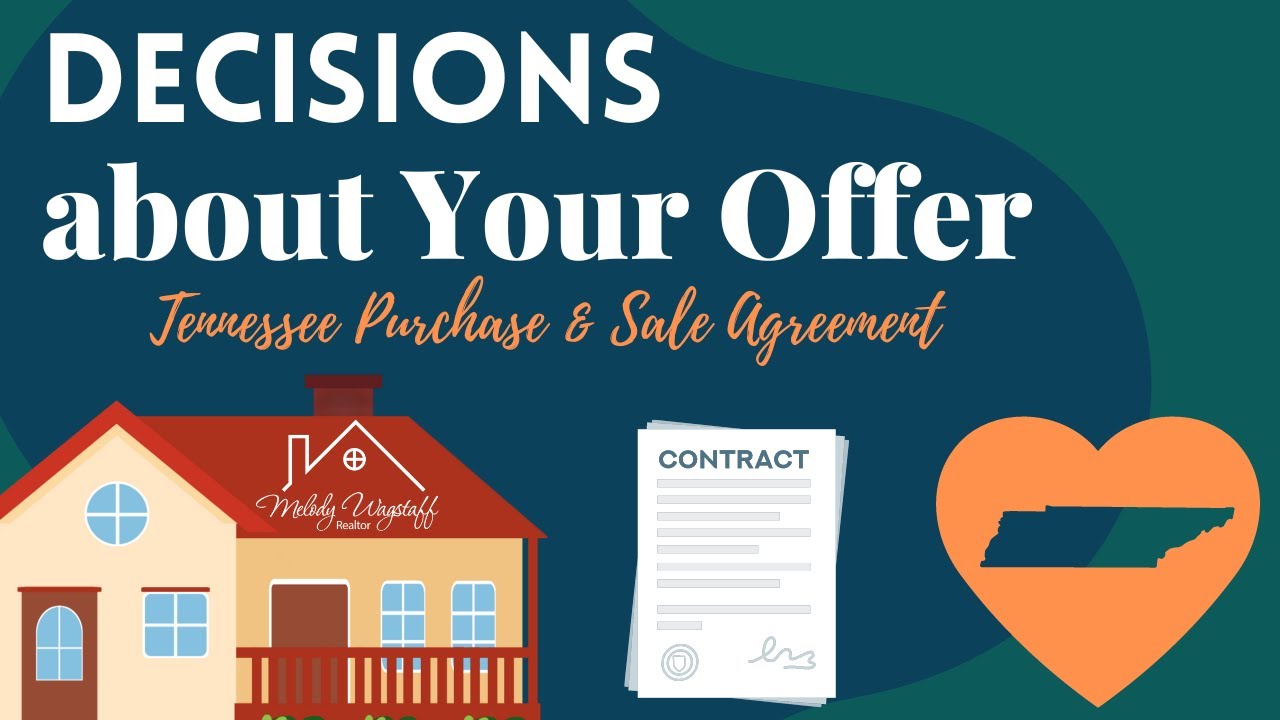 6 Decisions about Your Offer East Tennessee Real Estate Melody