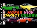 Mopar High Impact Colors of 1970 - Muscle Car Of The Week Video Episode 337