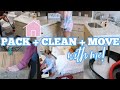 PACK, CLEAN, & MOVE WITH ME | REVEALING FUN HOME PLANS | ORGANIZING THE NEW HOUSE | Lauren Yarbrough