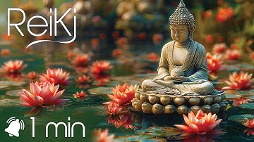 REIKI Enhance Healing - BELL EVERY 1 MINUTES. Healing, Deep Meditation