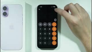 iPhone 17: How to Turn On Scientific Calculator