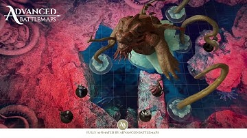 D&D | Pathfinder | +++ D20 BONUS +++ | Kraken Summoning | Animated Battle Maps | Virtual Tabletop