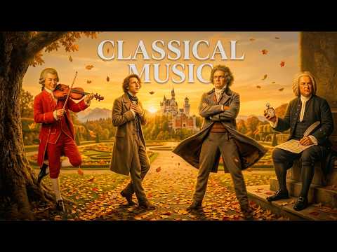 22 Most Listened Classical Melodies (No Ads) 🌿 Beethoven, Chopin, Mozart, Bach 🍂 Relax, Healing
