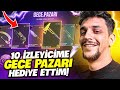 10 izleyicime GECE PAZARINDAN istedikleri skinleri aldim  | valorant