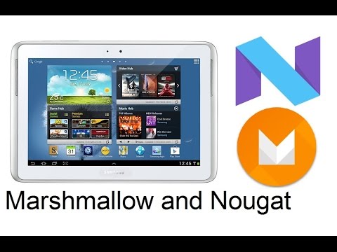Update Galaxy Note 10.1 to  Android Marshmallow or Nougat