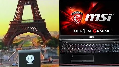 How to Activate Built in Camera for MSI Laptop