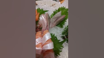 Sashimi cá Ngân và cá Hồi Nhật Bản #naucomdilam #youtubeshorts